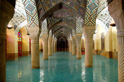 مسجد نصیرالملک  واقع در شهر شيراز